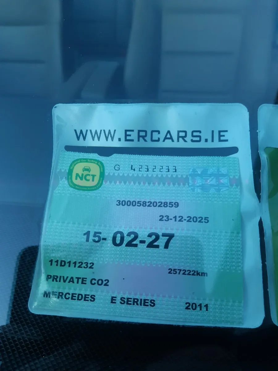 Mercedes-Benz E-Class 2011  NCT 2/27 Tax 6/26 - Image 3