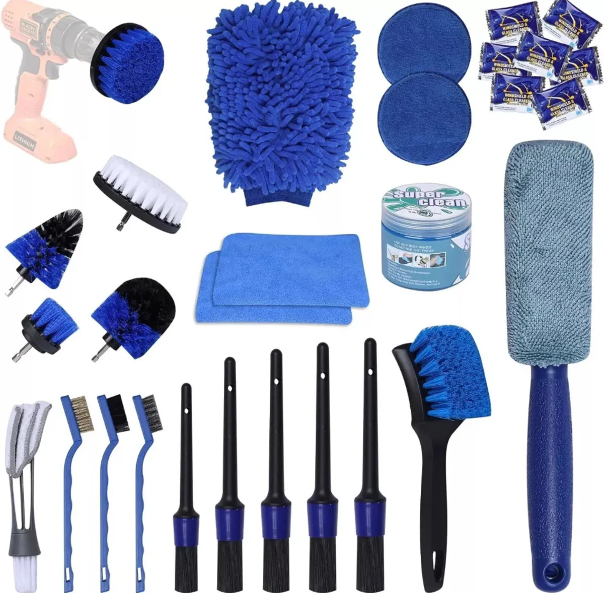 30pcs Car Cleaning Kit NEW - Image 1