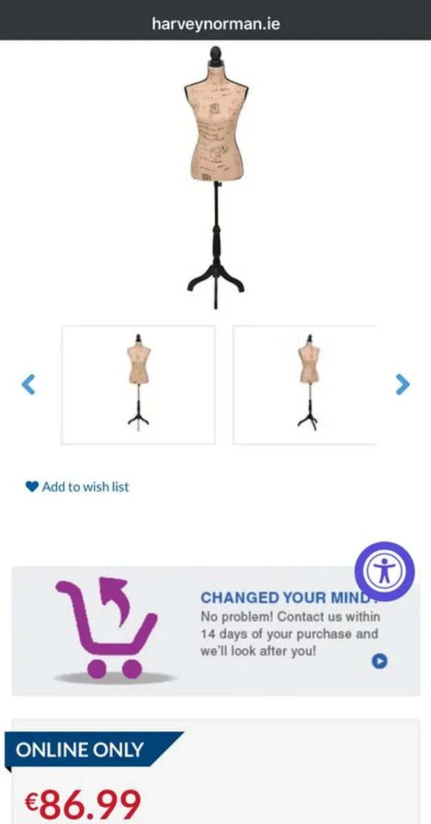 Mannequin / Tailors dummy / Dress model - Image 3