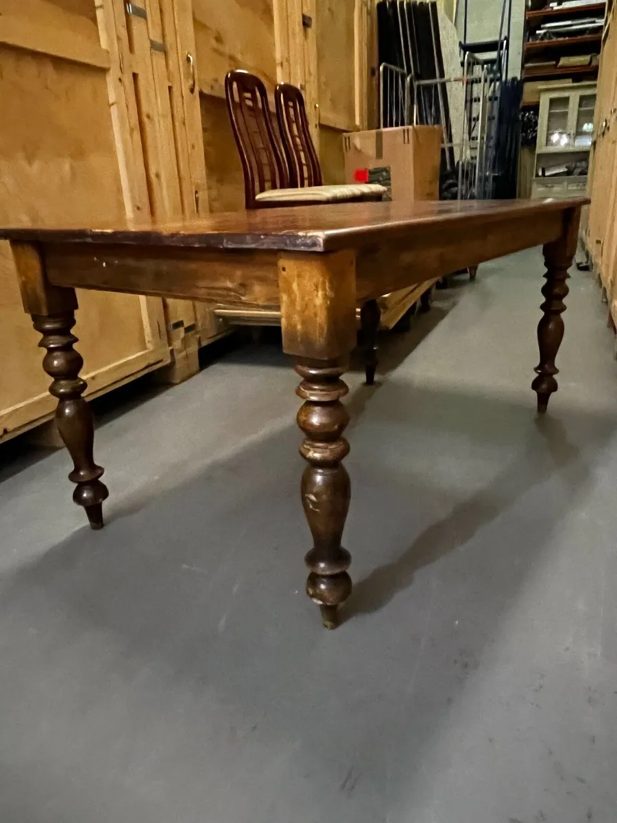 Antique Kitchen / Dining  Table - Image 1