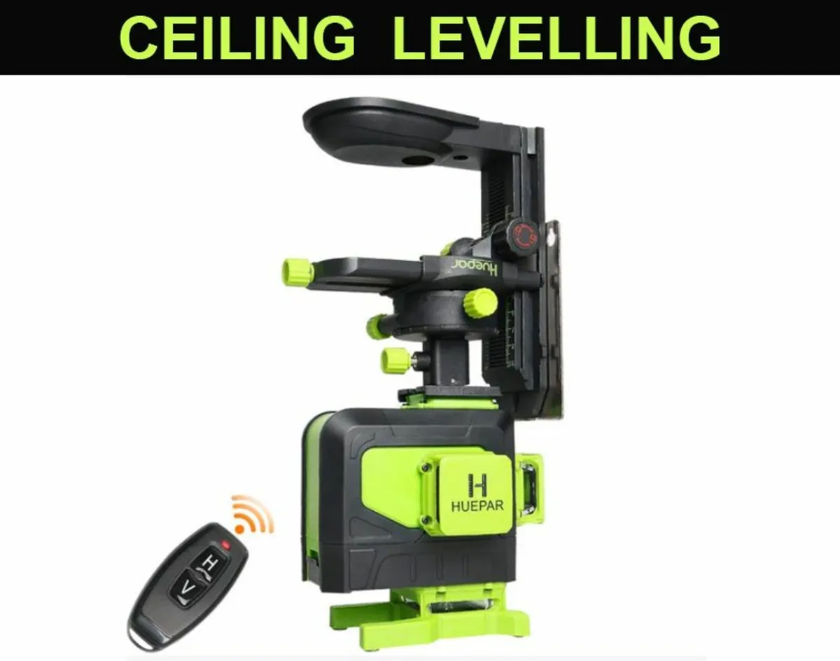 IP54, Dust- Water- Shockproof Laser Level. New - Image 4