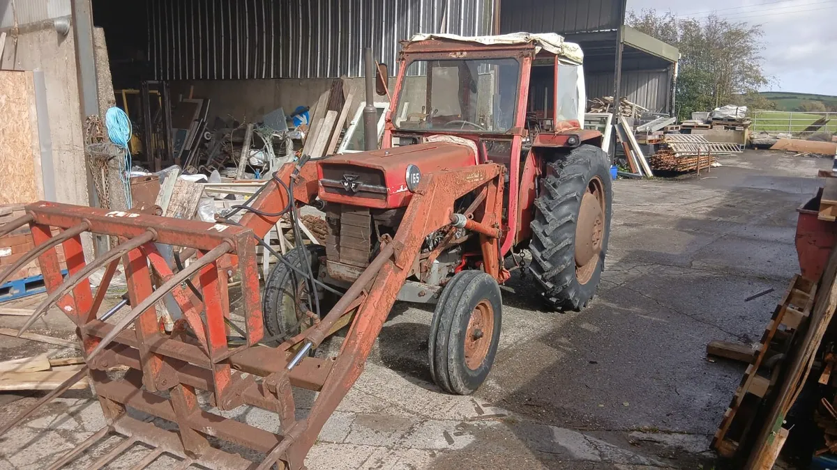 Massey Ferguson 165 1972 original Irish tractor - Image 1