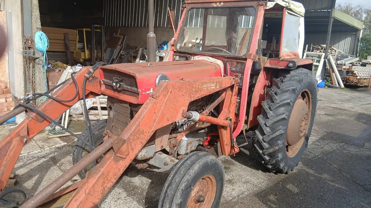 Massey Ferguson 165 1972 original Irish tractor - Image 2