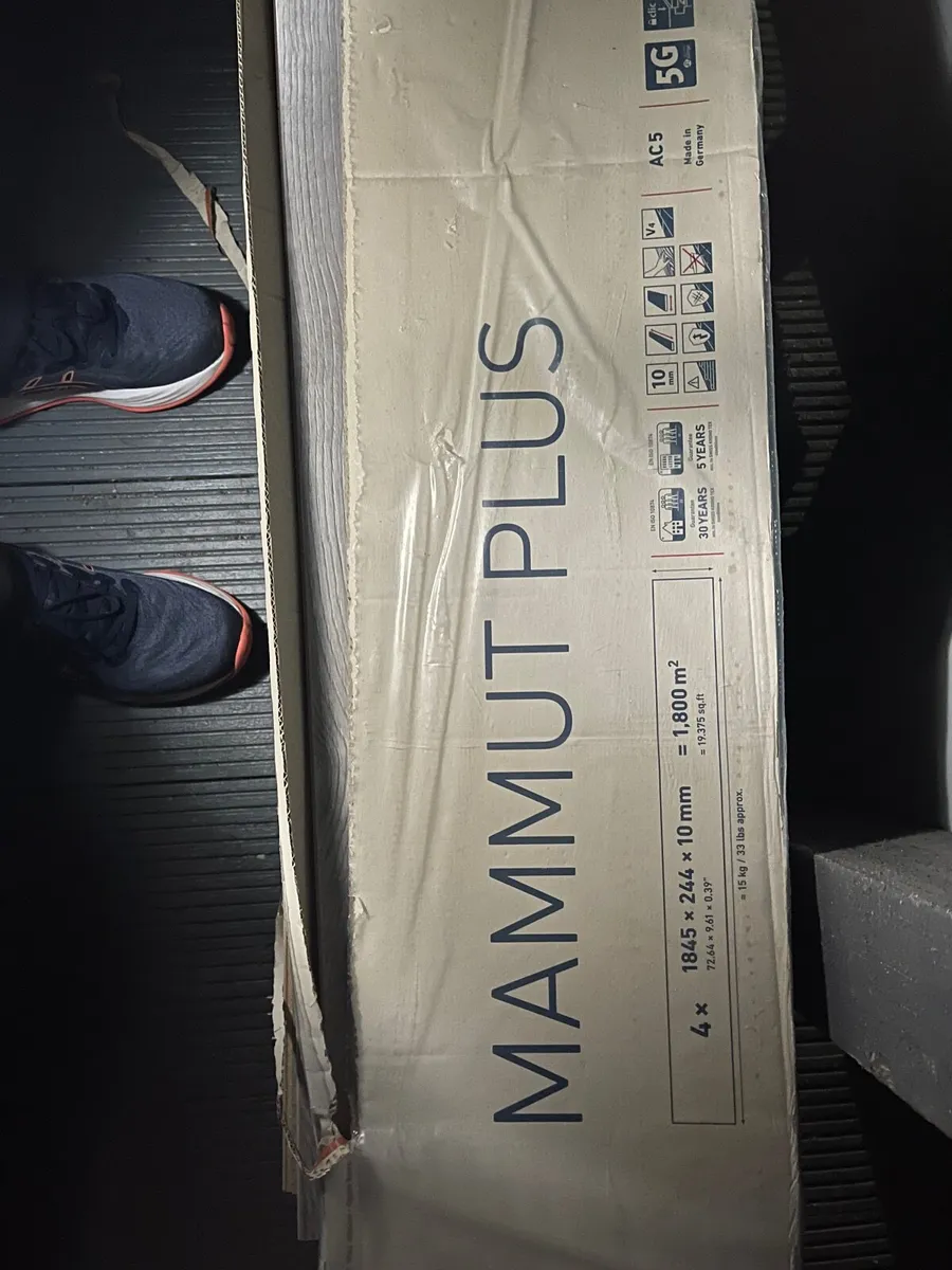 Laminated wooden floor boards - Image 1