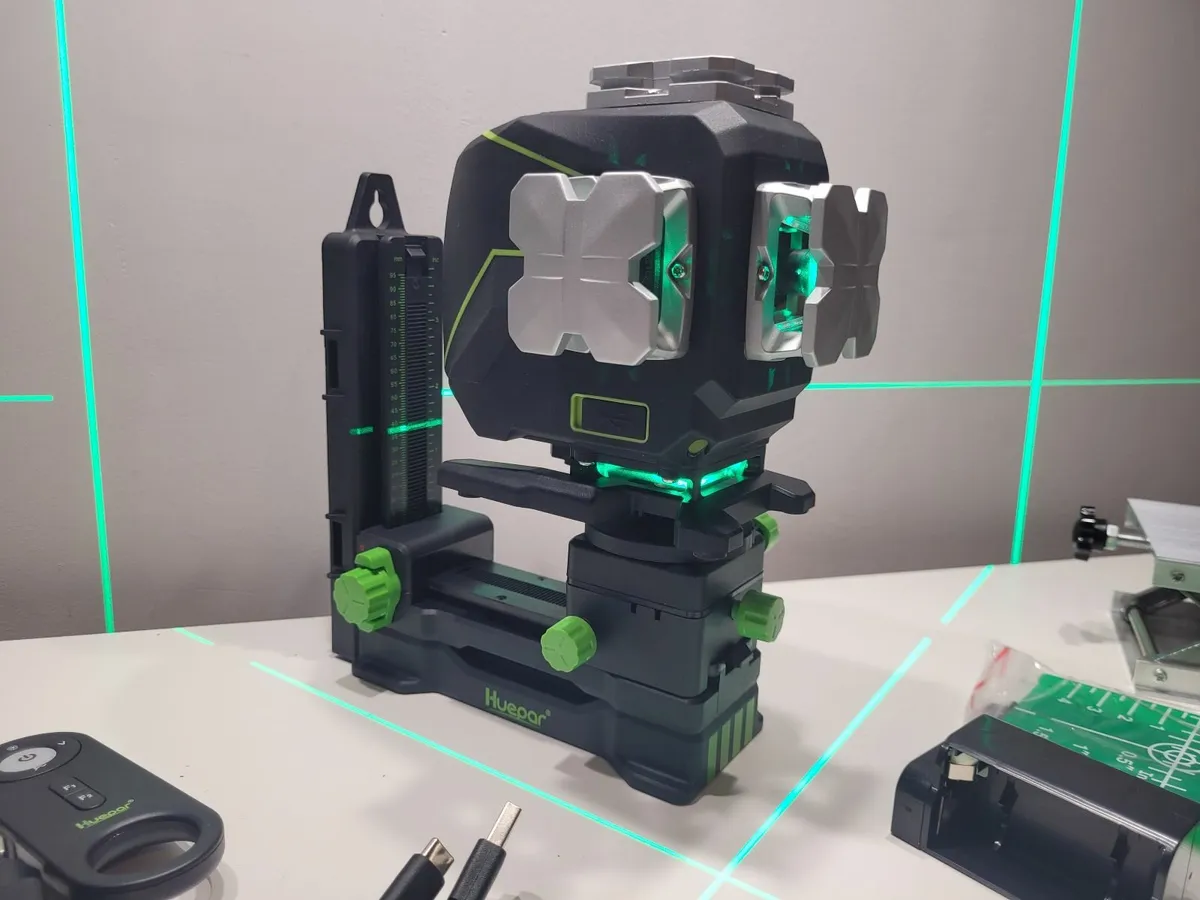 Trade Rated 3 x 360 Green Laser Level 3D - Image 1