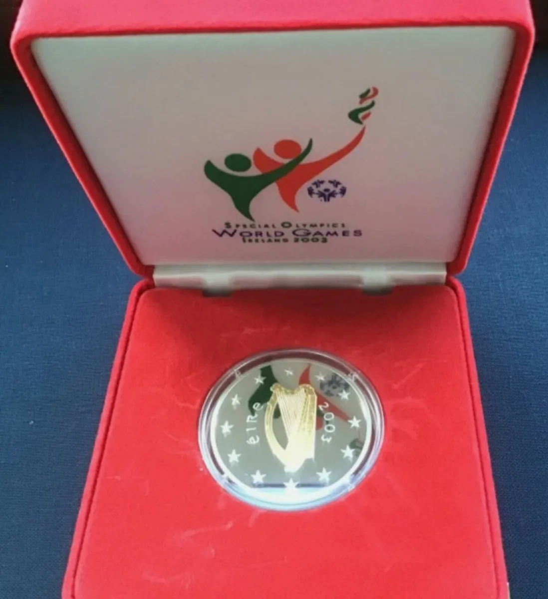10 Euro 2003 Ireland Silver Proof Coin - Image 2