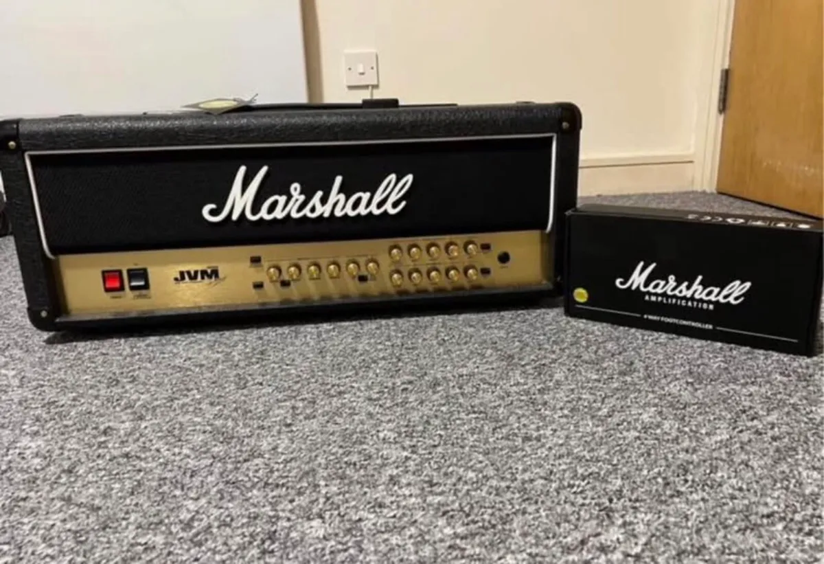 Marshall JVM 205h 50Watt Amp Head - Image 1