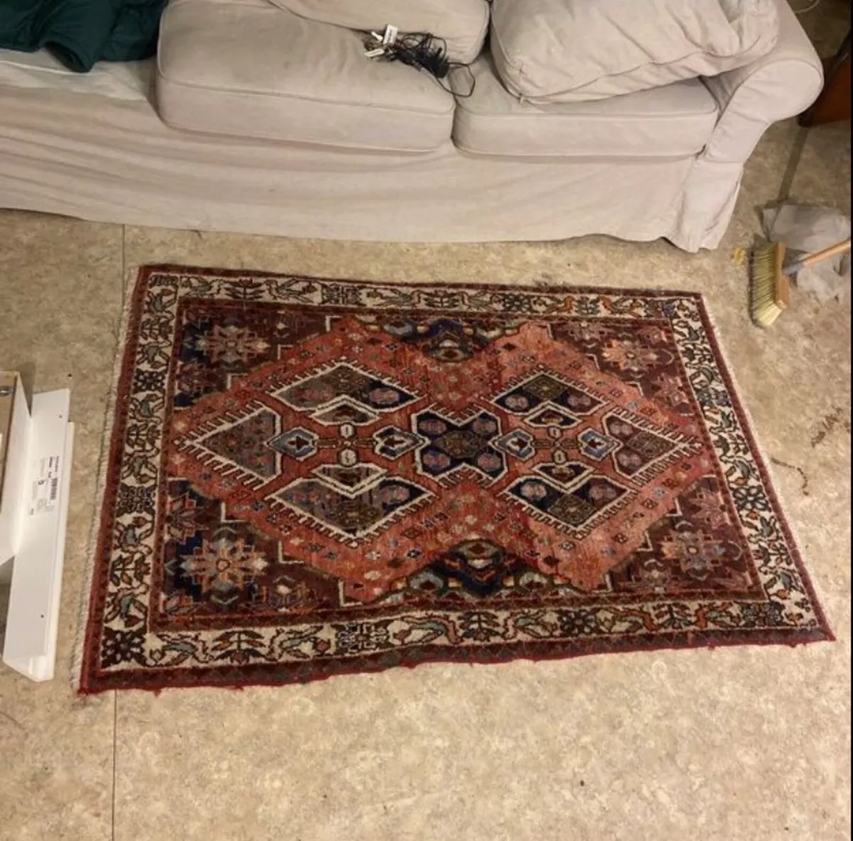 100% wool Kilm rug - Image 3