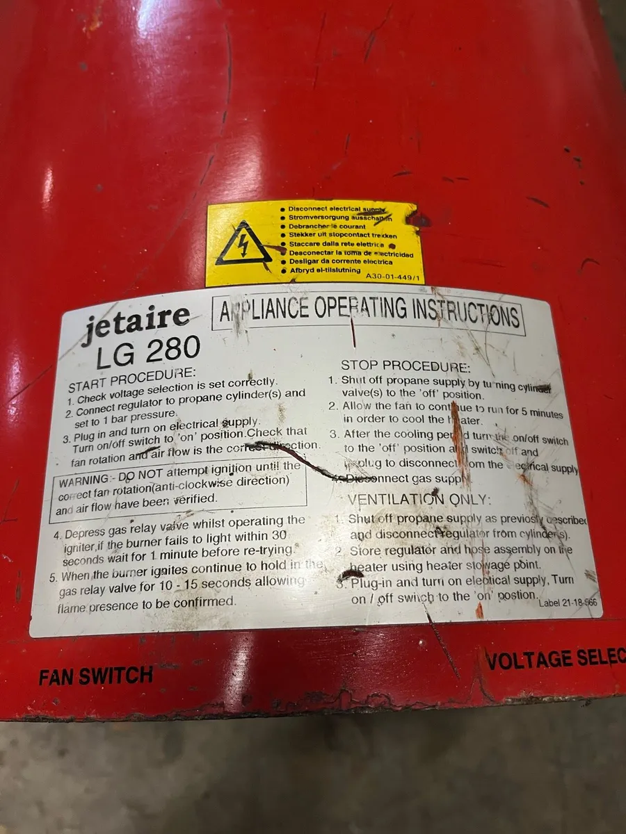 Propane gas heaters - Image 3