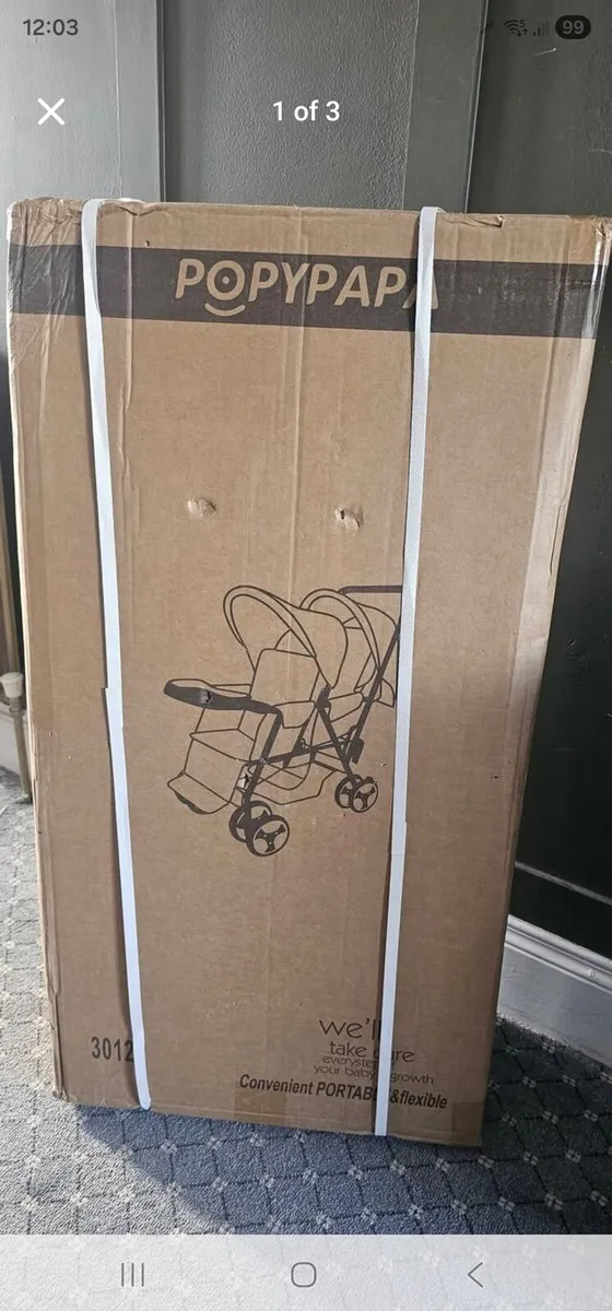 Brand new Doubled Baby stroller - Image 2
