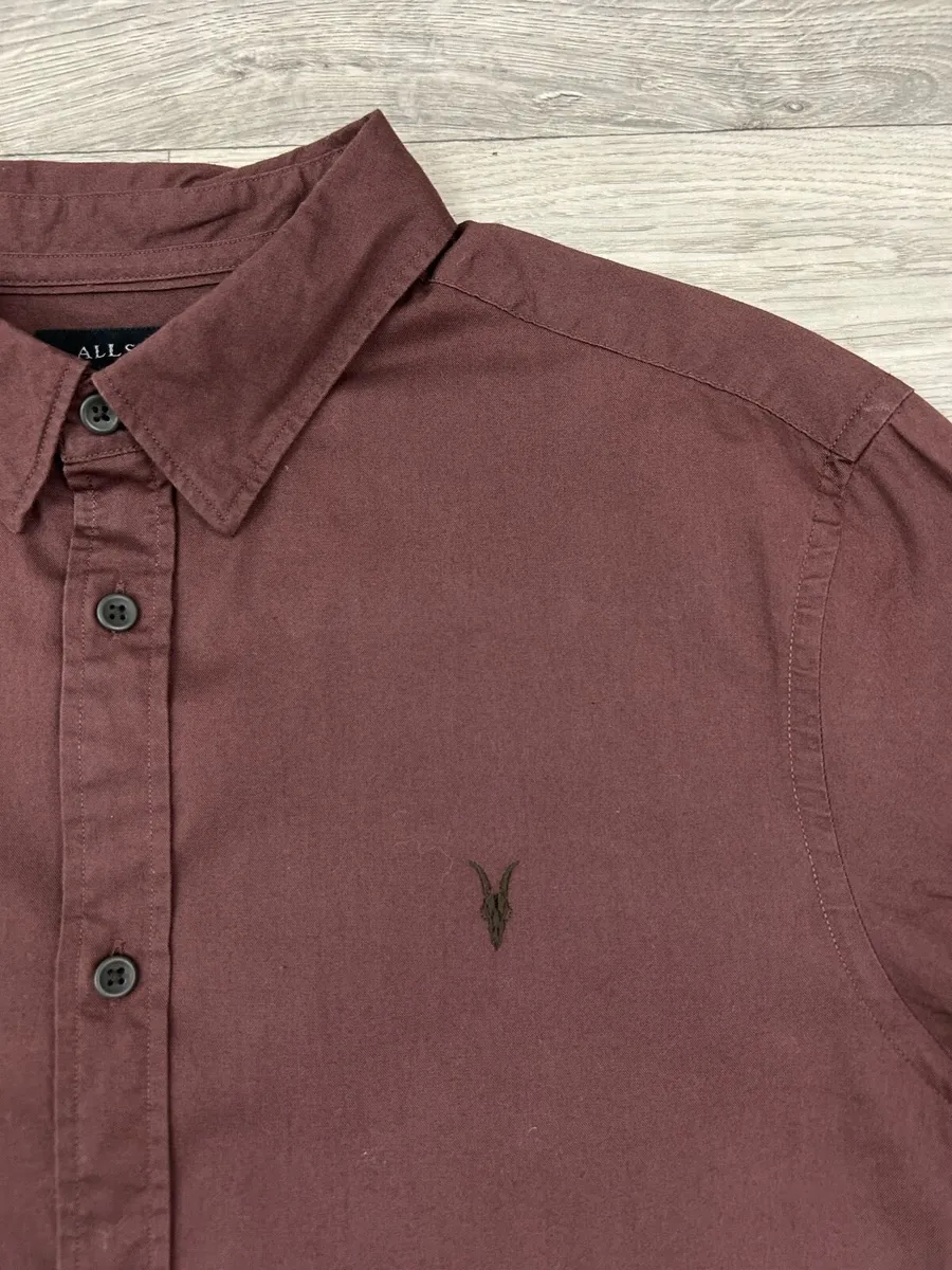 All Saints Button Down Shirt Mens Medium - Image 3