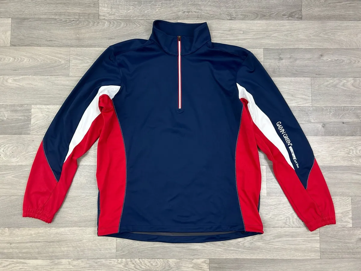 Galvin Green Half Zip Softshell Jumper Mens Medium - Image 1