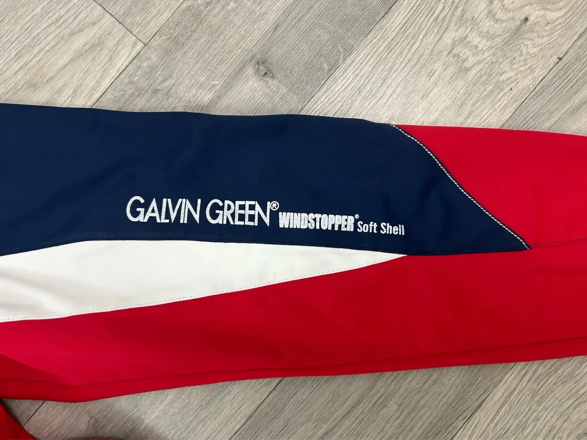 Galvin Green Half Zip Softshell Jumper Mens Medium - Image 3
