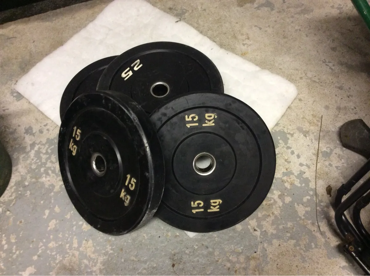 Olympic Bumper Weight Plates - Image 1