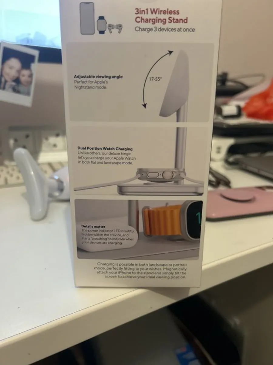 3in1 Qi2 Wireless Charging Stand - Image 4