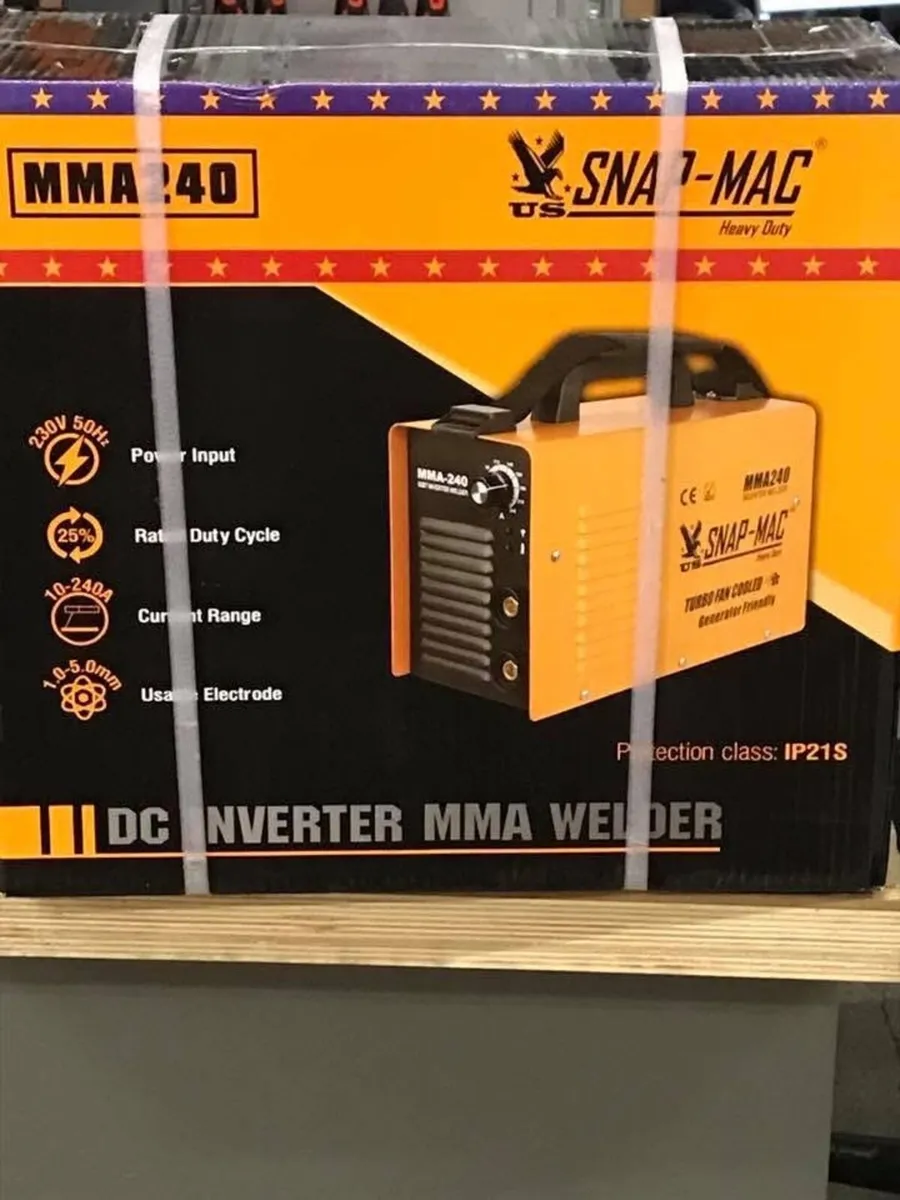 New 240  amp welder free delivery - Image 1