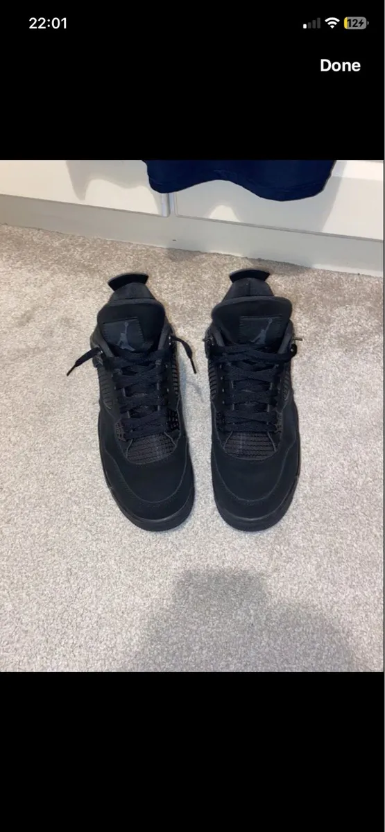 Jordan 4s Black cats - Image 2