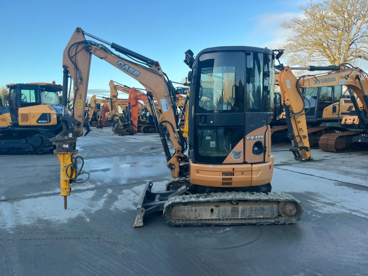 Case CX30B Mini Excavator - Image 1