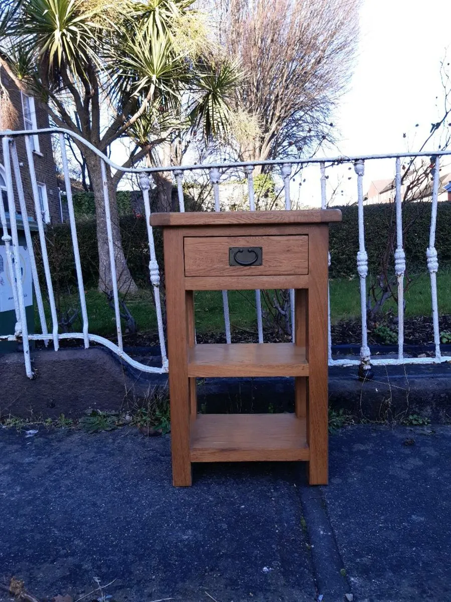 Oak console/ Hall table - Image 2
