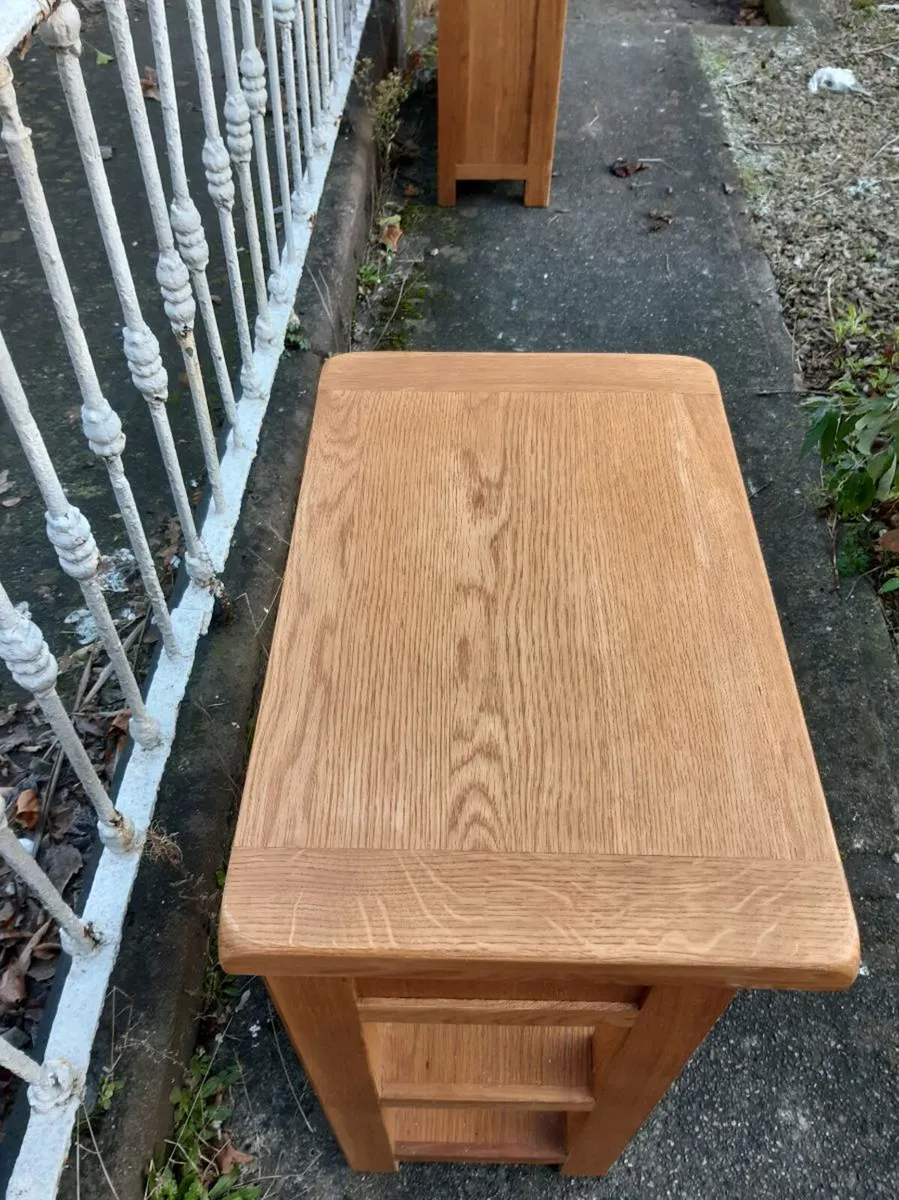 Oak console/ Hall table - Image 3