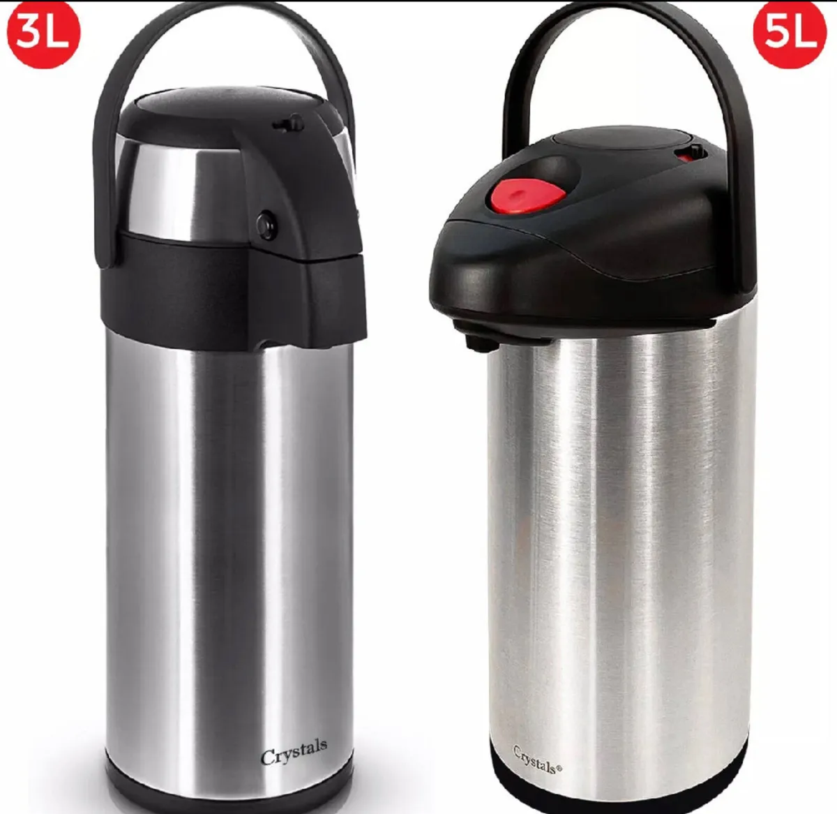 Tea or Coffee Vacuum Air Pot Flask 3 or 5litre - Image 1
