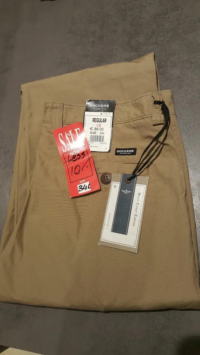 Men’ Chinos – Brown Dockers - Image 4