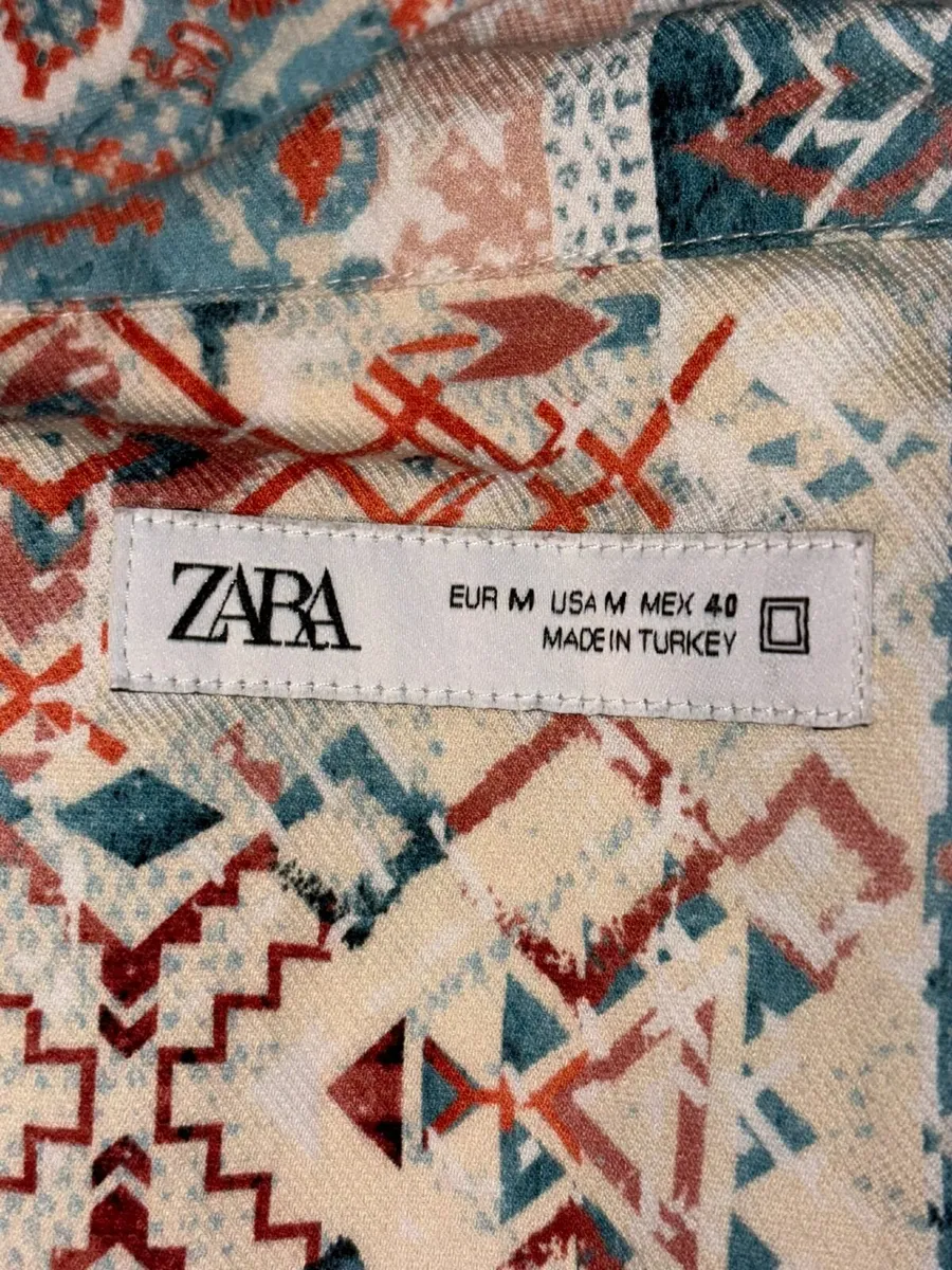 Zara Print Shirt - Image 2