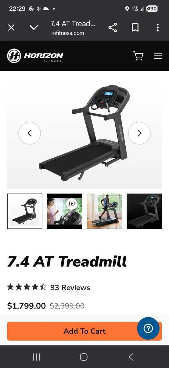 Running machine. Treadmill - Image 1