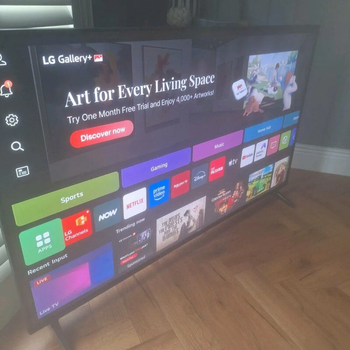 55 inch LG tv and Sanus bracket - Image 2