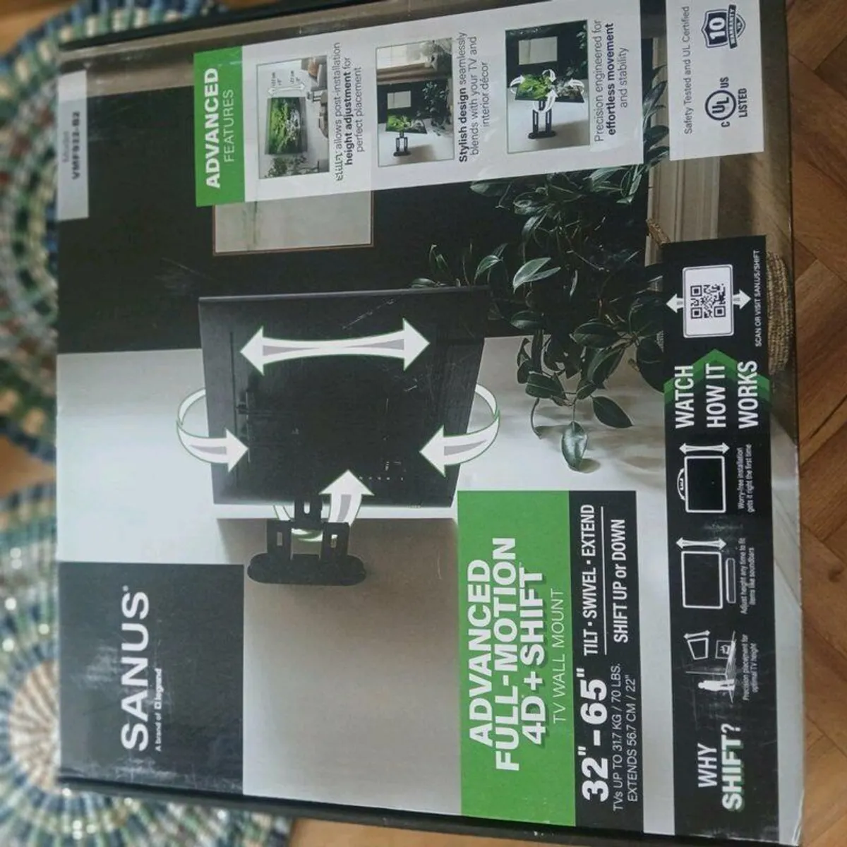 55 inch LG tv and Sanus bracket - Image 4