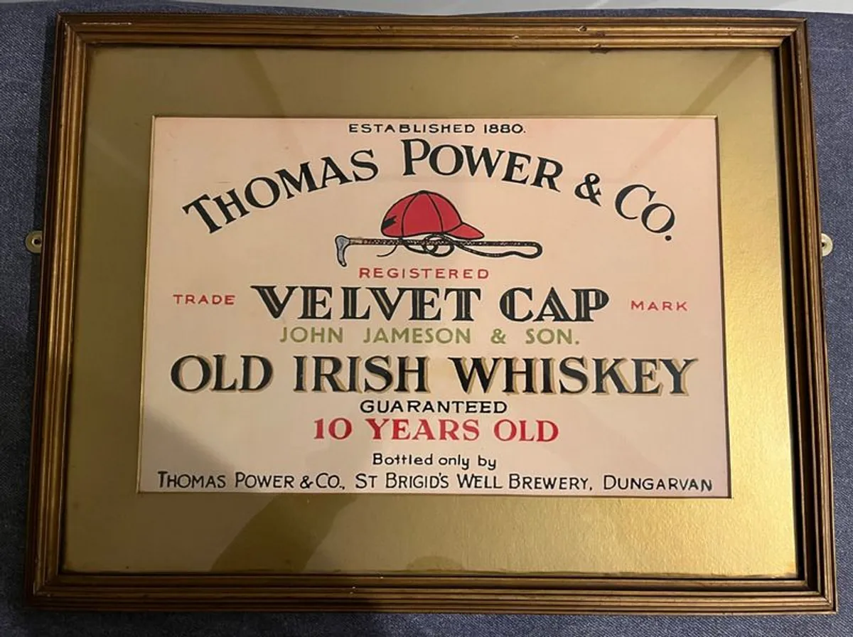 Thomas Power Old Irish Whiskey Advert