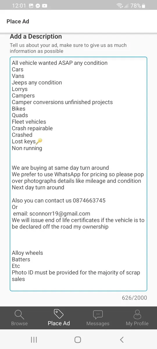 Car's vans Jeeps Lorrys farm equipment wanted - Image 2