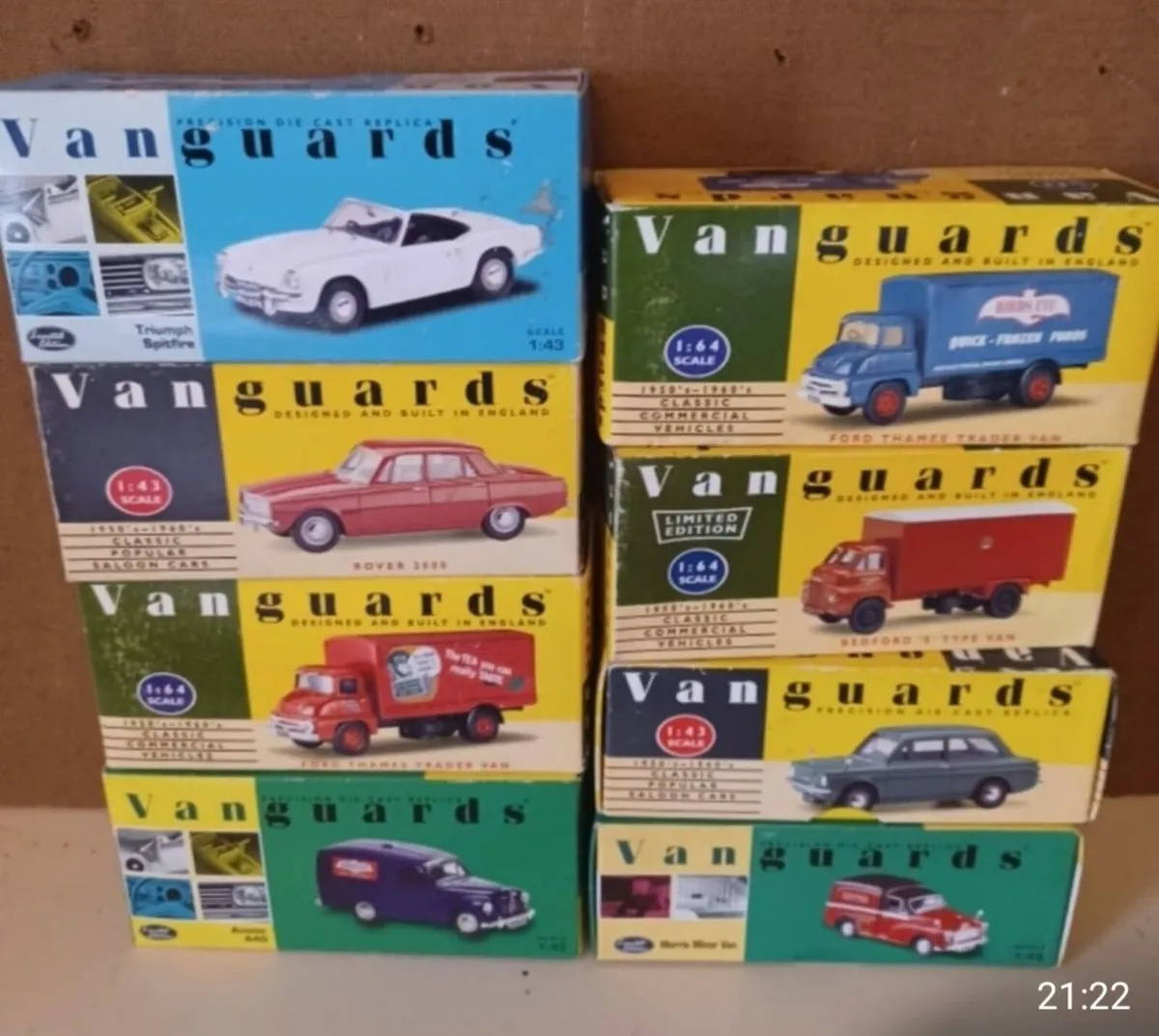 DIE.CAST MODEL VANGUARDS