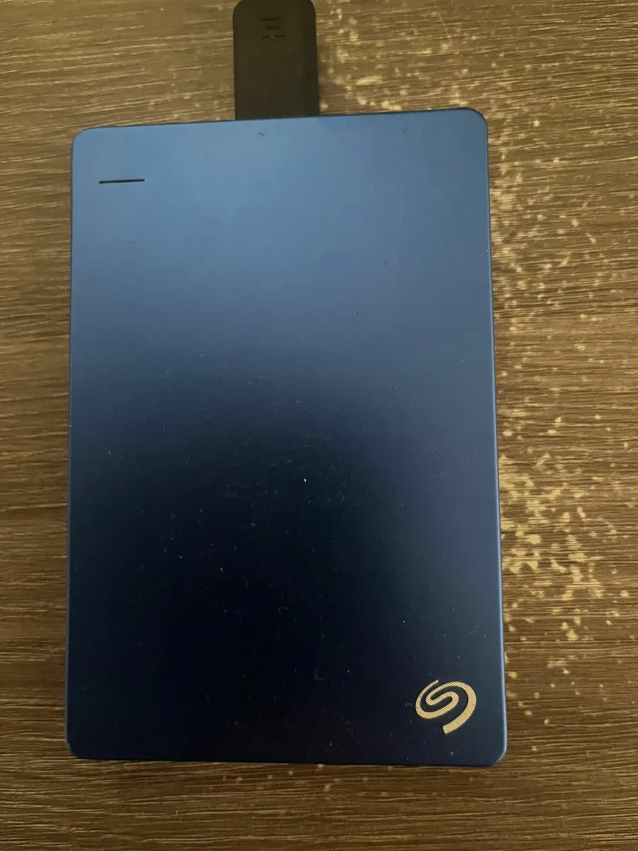Seagate 2TB Slim Portable External HD Blue - Image 3