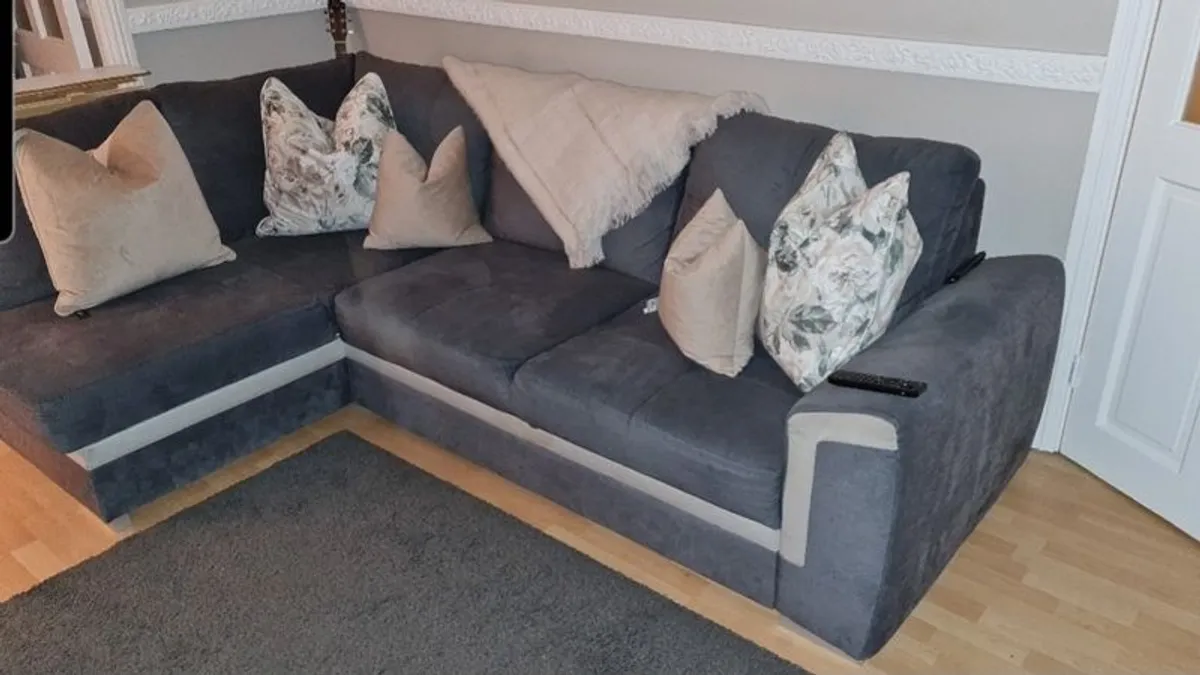 Sofa Bed with Storage - Image 1