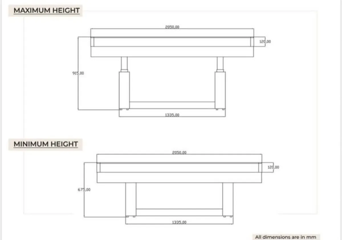 Profesional massage table/bed - Image 4