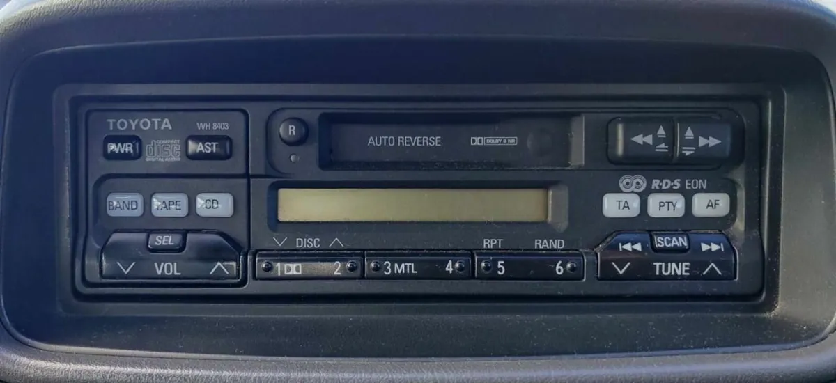 New Toyota Original Cassette Radio WH 8403 - Image 1