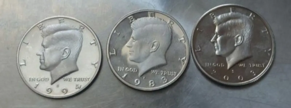 JFK PROOF HALF DOLLARS