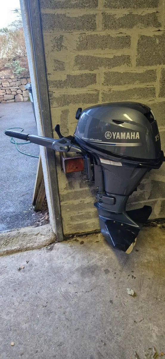 Yamaha 15 Horse Power Four Stroke Engine - Image 1