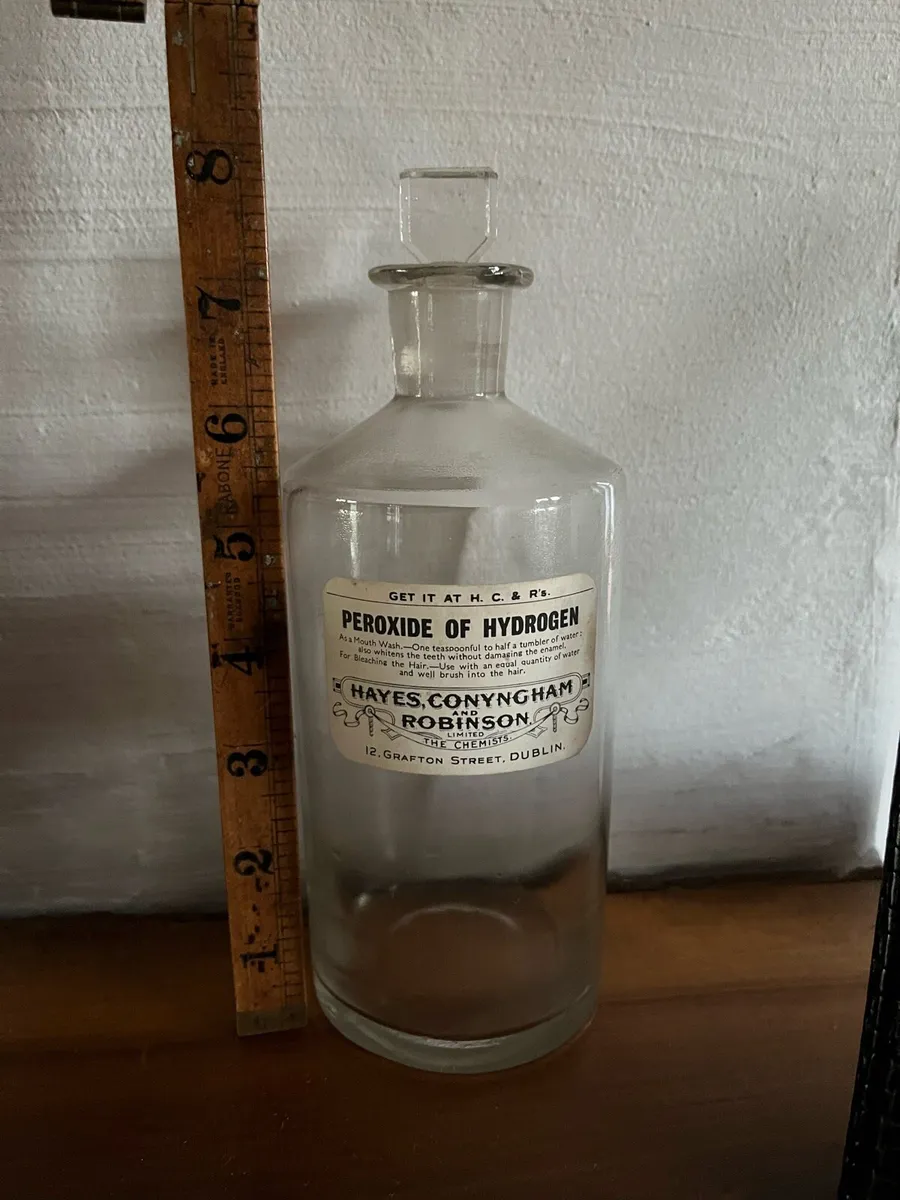 Vintage Apothecary Bottle - Image 1