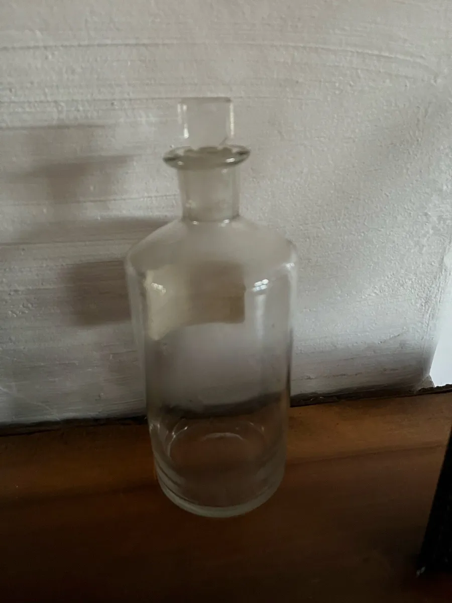 Vintage Apothecary Bottle - Image 3