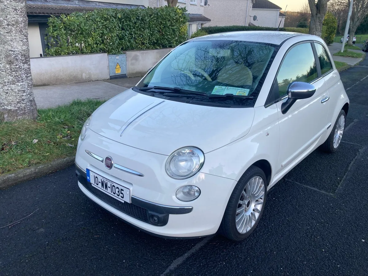 10 fiat 500 lady owner Nct March 2027 - Image 2