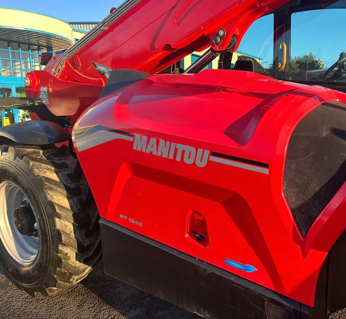 2022 Manitou MT1840 Only 338Hrs / Big engine - Image 3