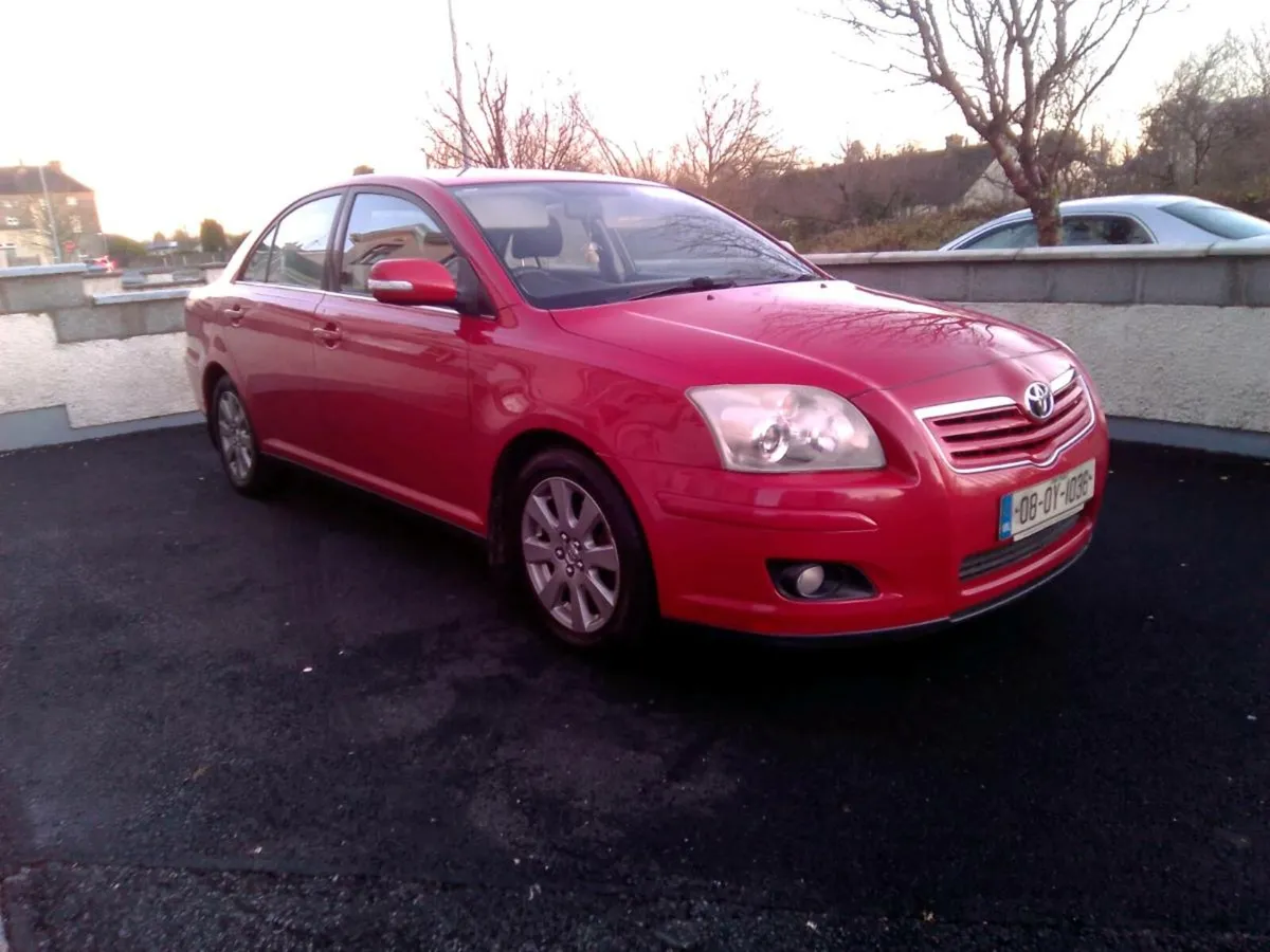 08 Toyota avensis 1.6 petrol nct 6/26 tax til 1/26 - Image 2