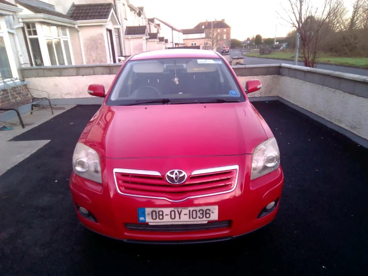 08 Toyota avensis 1.6 petrol nct 6/26 tax til 1/26 - Image 3
