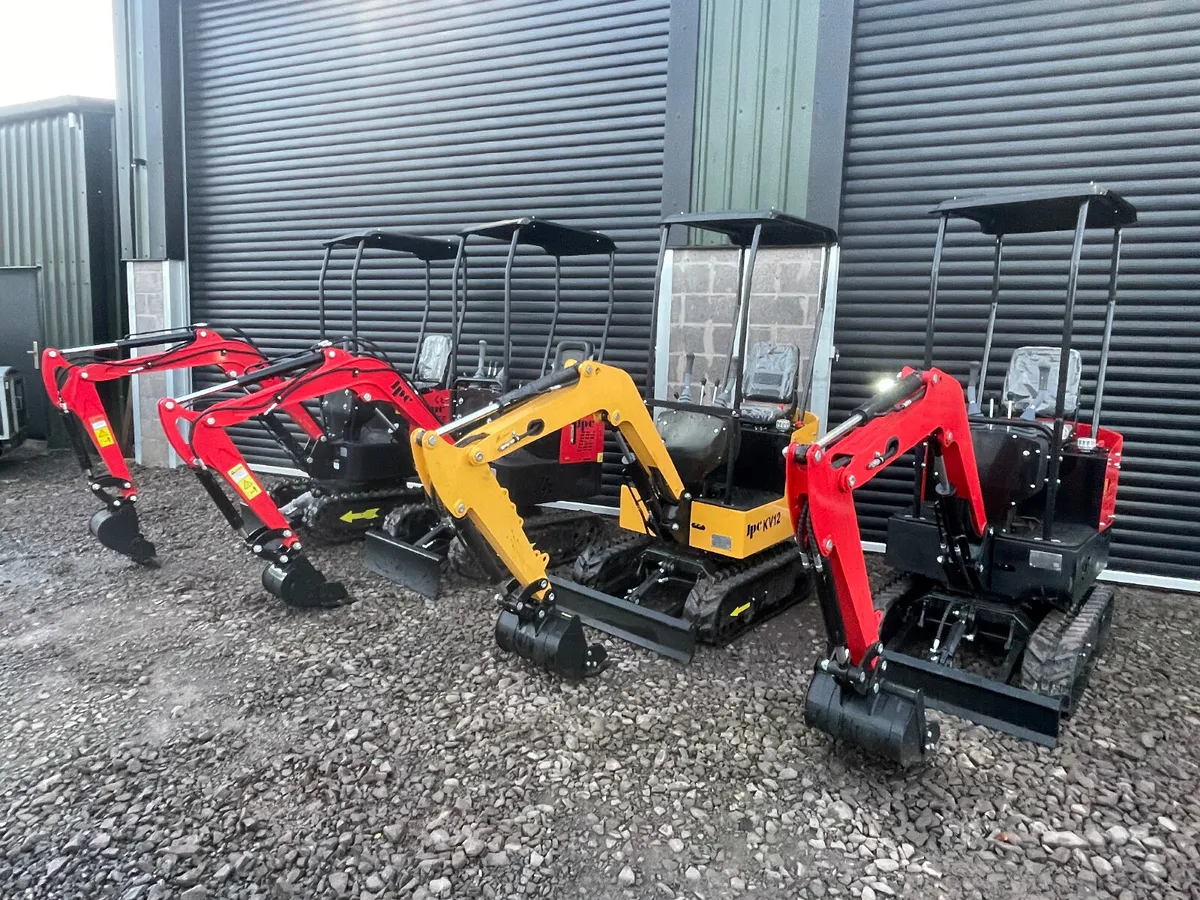 New jpc 1 ton mini diggers - Image 1