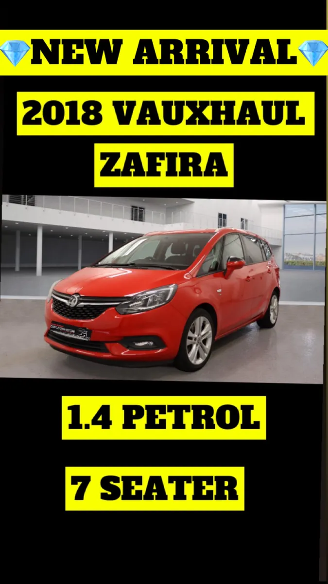2018 OPEL ZAFIRA TOURER 7 seater - Image 1