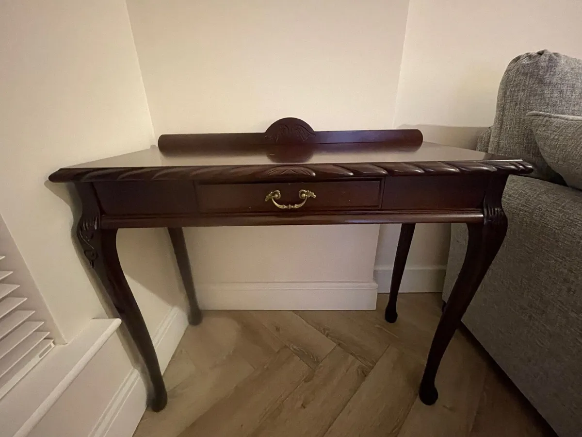 Mahogany Hall table - Image 2
