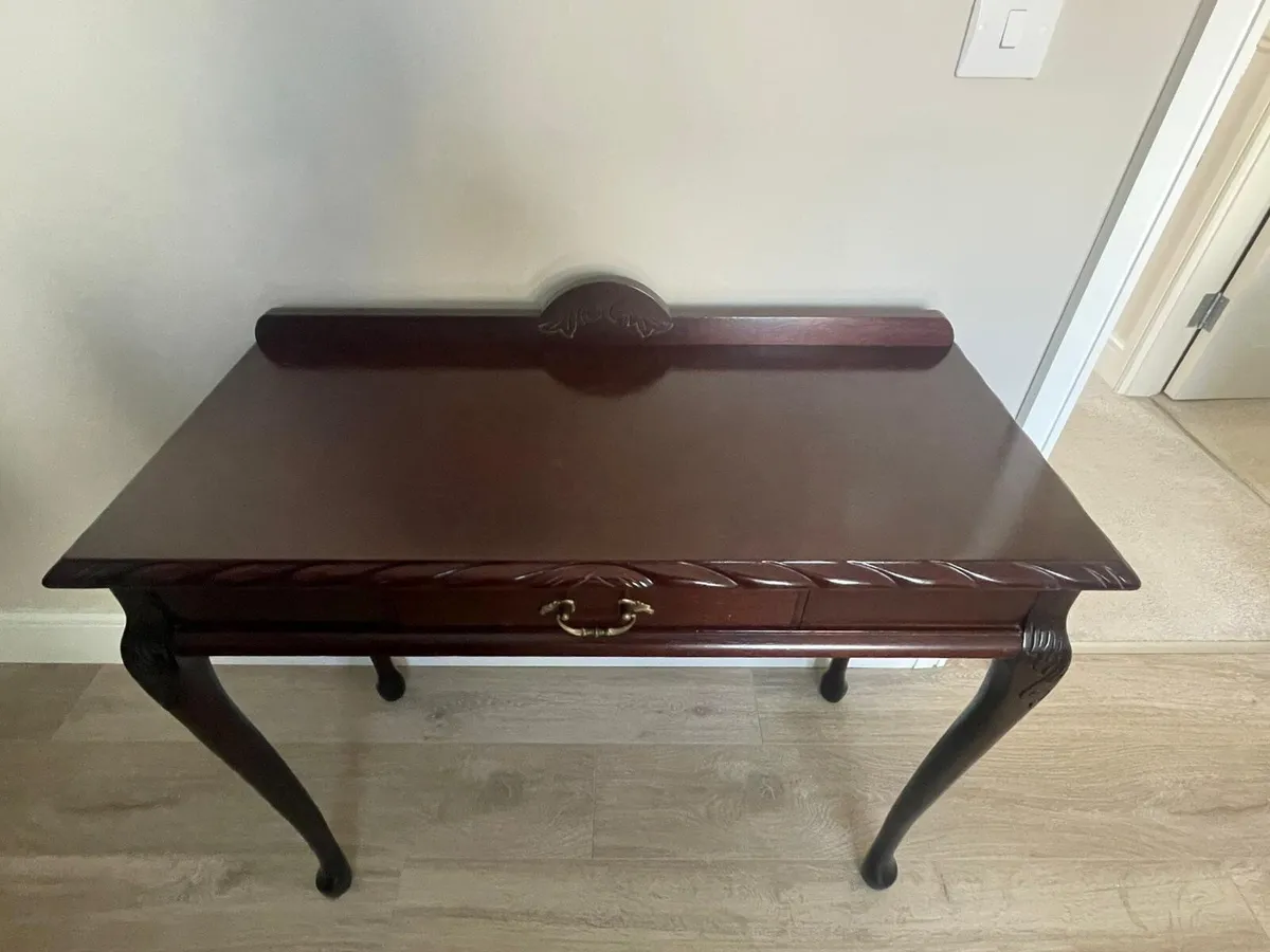 Mahogany Hall table - Image 3