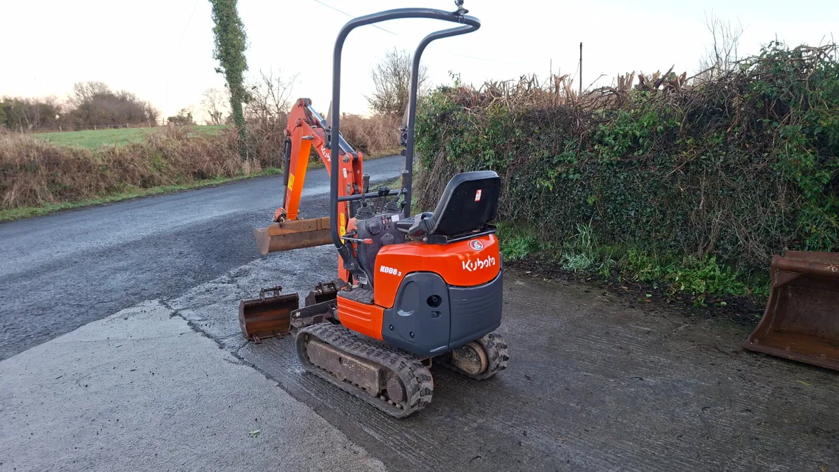 2019 Kubota k008-3 - Image 1